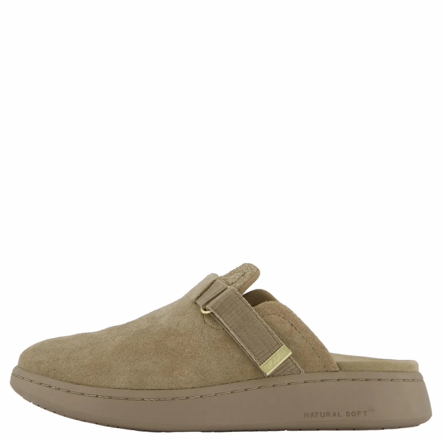 Vega Clog Suede Silver Mink