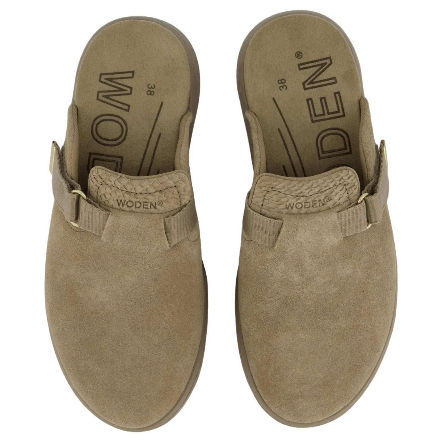 Vega Clog Suede Silver Mink