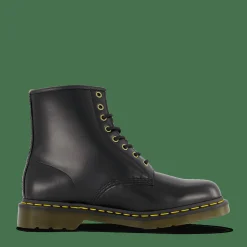 Vegan 1460 Black Norfolk Flat & Black Bor