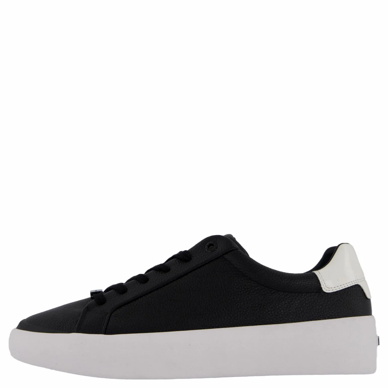 Vulc Lace Up Lth Black / White