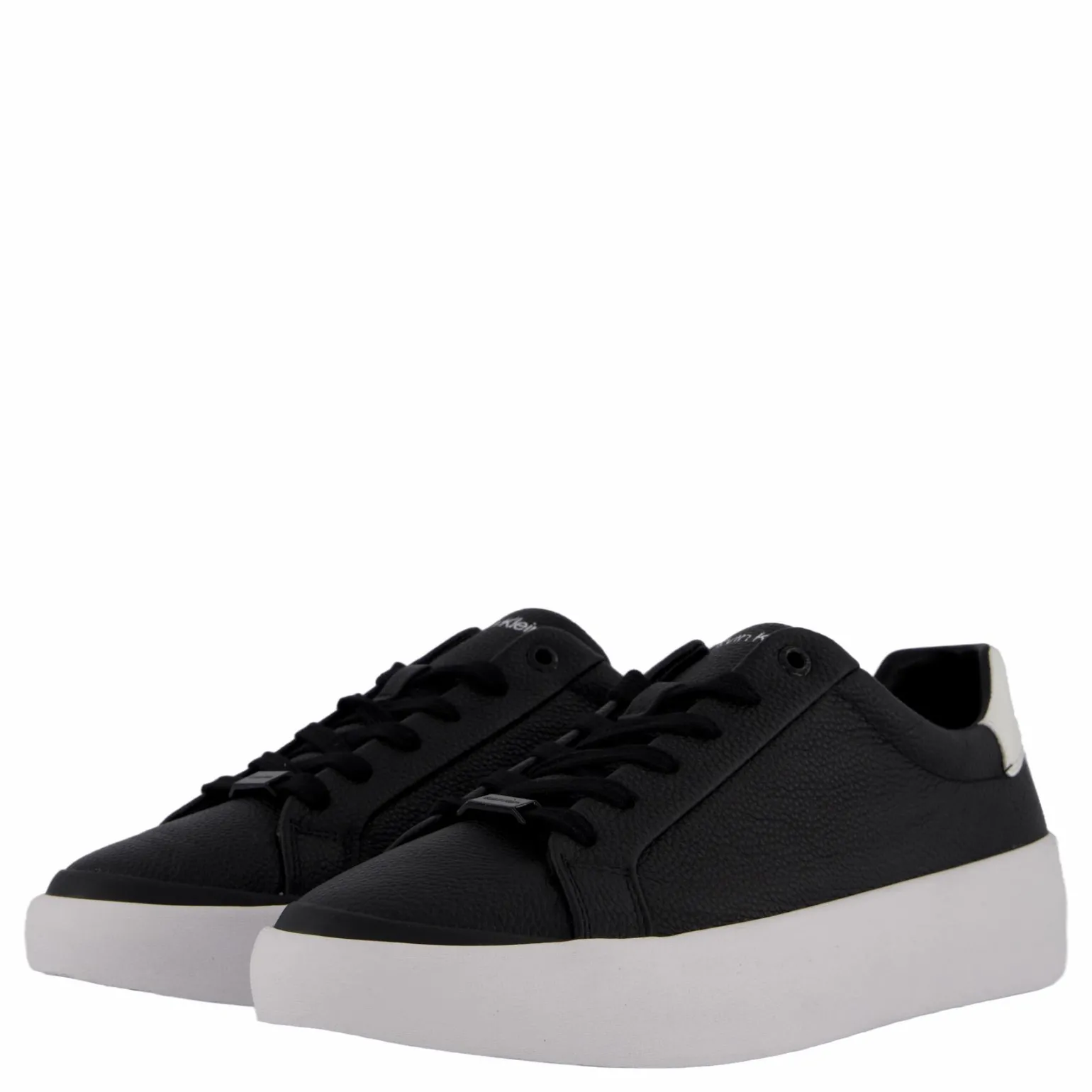 Vulc Lace Up Lth Black / White