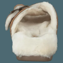 W Outslide Buckle Chestnut Suede