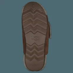 W Outslide Buckle Chestnut Suede