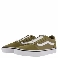 Ward Suede/canvas Olive/white