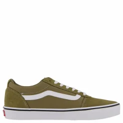 Ward Suede/canvas Olive/white