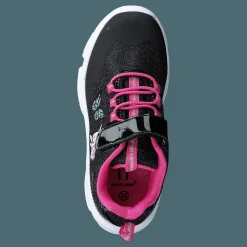 Wave Black/fuxia