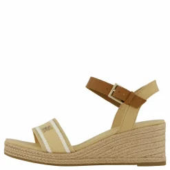 Webbing Wedge Sandal