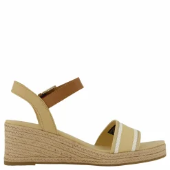 Webbing Wedge Sandal