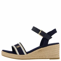 Webbing Wedge Sandal