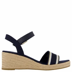 Webbing Wedge Sandal