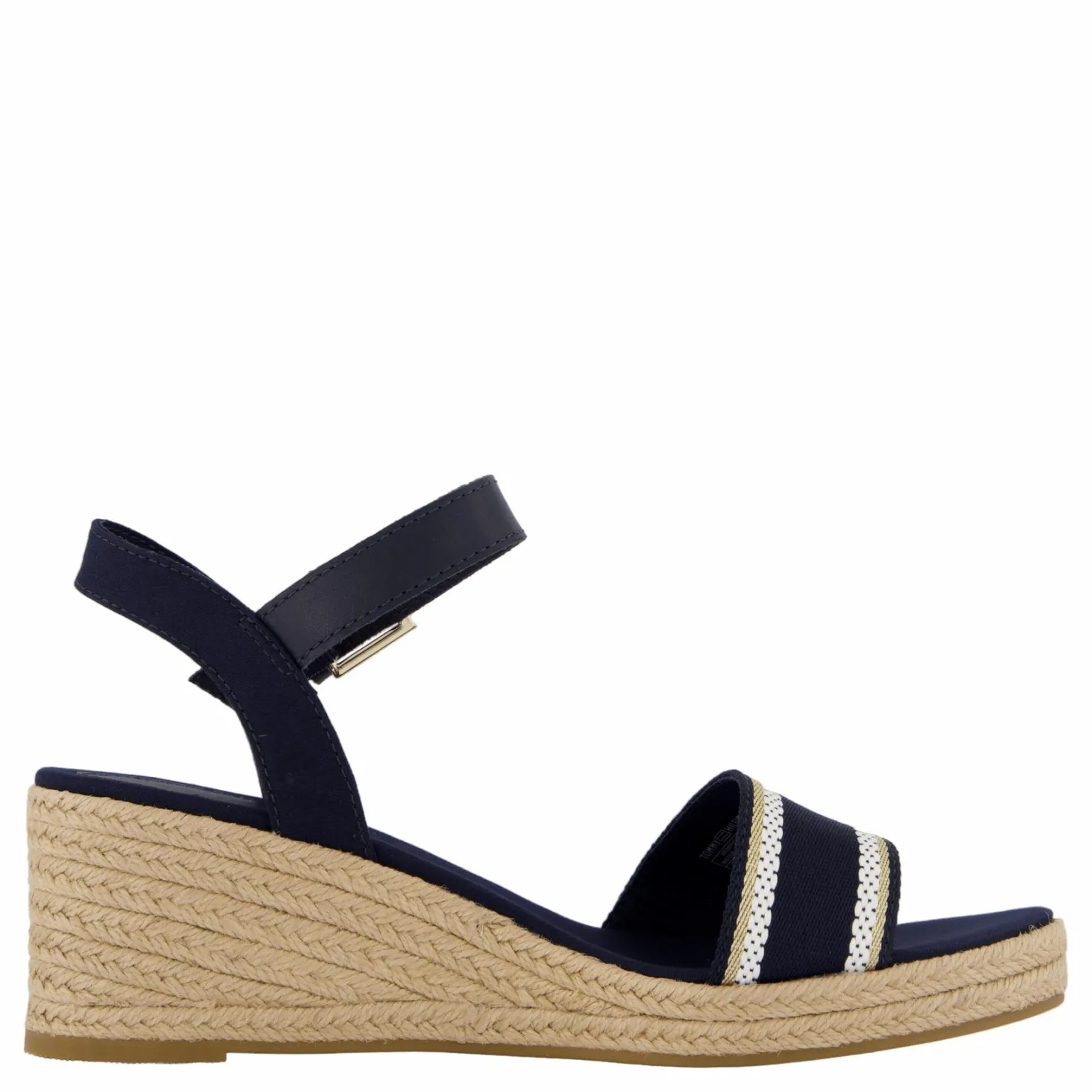 Webbing Wedge Sandal