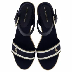 Webbing Wedge Sandal