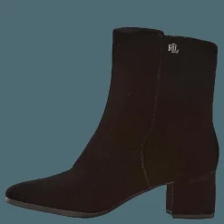 Wendey II Velvet Bootie Black