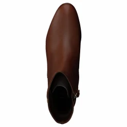 Wendey-boots-bootie Deep Saddle Tan