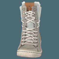 Wendy High Fur Light Grey