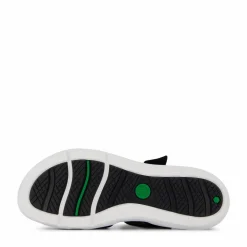 Wilesport Lthr Sandal Black Nubuck