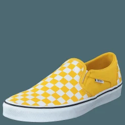 Wm Asher (checkerboard) Freesia/white