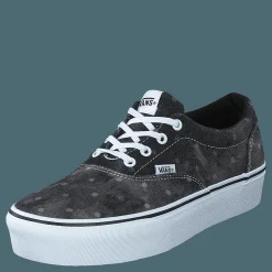 Wm Doheny Platform (denim Dots) Black/white