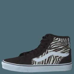 Wm Filmore Hi Satin Tiger Brown/white