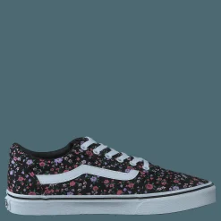 Wm Ward Ditsy Floral Black/white