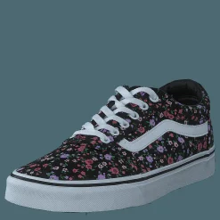 Wm Ward Ditsy Floral Black/white