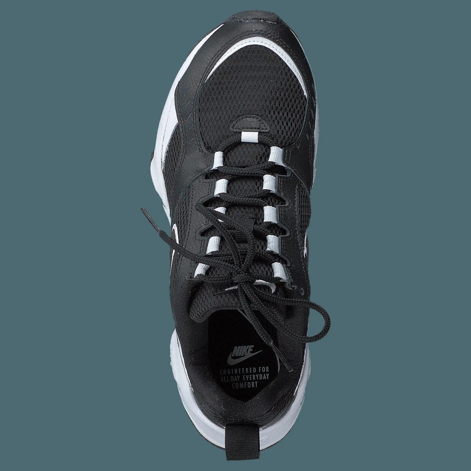 Wmns Air Heights Black/black-white