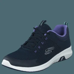 Womens Navy Purple