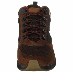 Wp Brn Distress Leat Mn Skully Brown