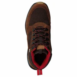 Wp Brn Distress Leat Mn Skully Brown