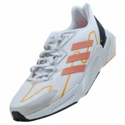 X9000L2 Shoes Cloud White / Ambient Blush / Acid Orange