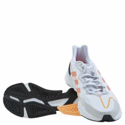 X9000L2 Shoes Cloud White / Ambient Blush / Acid Orange